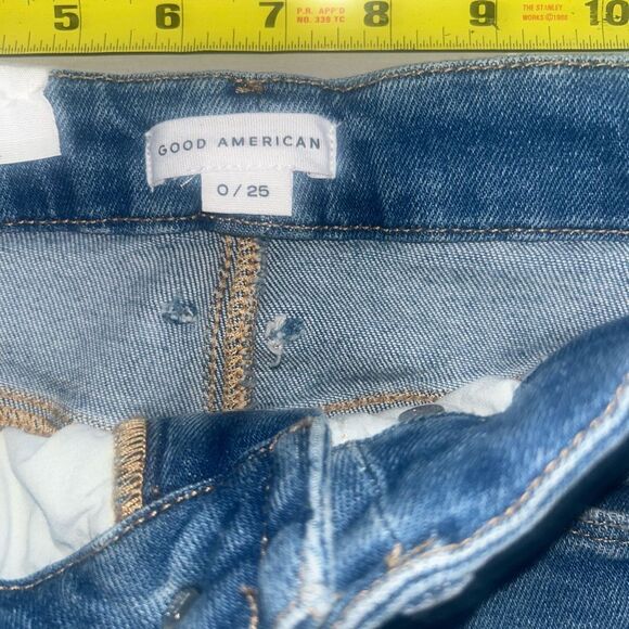 Good American Good Waist high rise Skinny Jeans Size 25 - Picture 8 of 11